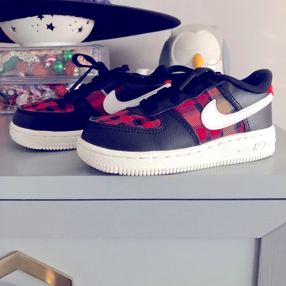 Nike Other - Toddler Girls Plaid Nikes